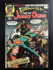 superman’s pal jimmy olsen #134 first printing original 1970 dc comic book. 1st appearance of dakrseid
