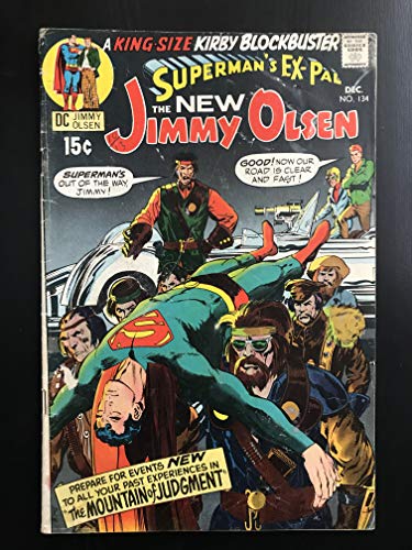 Superman's Pal Jimmy Olsen #134 first printing original 1970 DC Comic Book. 1st appearance of Dakrseid