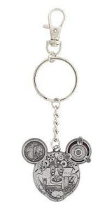 disney parks keychain – mickey face – steampunk