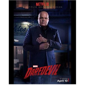 daredevil (tv series 2015 – ) 8 inch x 10 inch photo vincent d’onofrio netflix poster april 10 kn