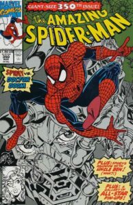 amazing spider-man, the #350 fn ; marvel comic book | erik larsen doctor doom
