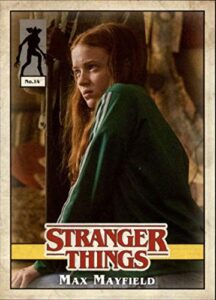 2019 topps stranger things welcome to the upside down character cards #14 max mayfield official netflix television series collectible trading card