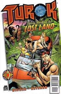 turok: spring break in the lost land #1 fn ; acclaim comic book | fabian nicieza