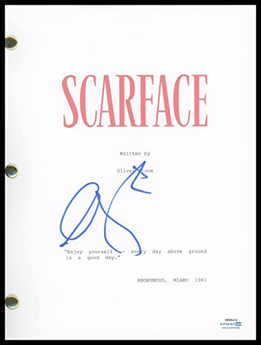 Al Pacino"Scarface" AUTOGRAPH Signed Full Complete Script Screenplay C ACOA