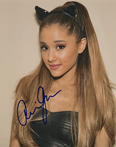 Ariana Grande signed 8x10 photo