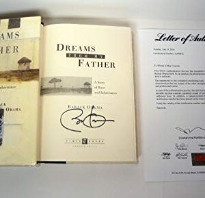 President Barack Obama Signed Autograph 1995 1st Edition/1st Print Dreams From My Father Book PSA/DNA COA