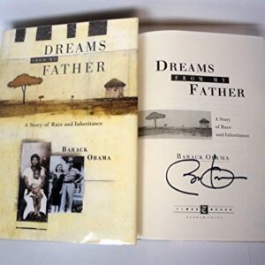 President Barack Obama Signed Autograph 1995 1st Edition/1st Print Dreams From My Father Book PSA/DNA COA