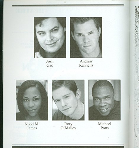 The Book of Mormon, Broadway playbill + Josh Gad, Andrew Rannells, Robert Lopez, Nikki M. Jame