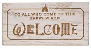 disney parks magnet – welcome – to all who come to this happy place