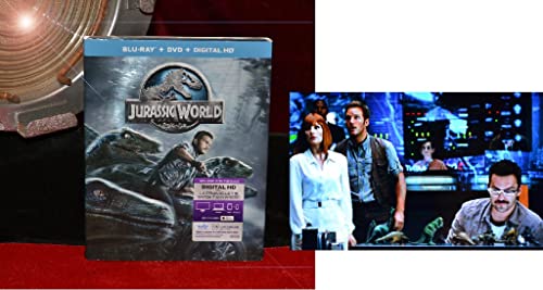 JURASSIC WORLD Chris Pratt AUTOGRAPH, Screen-Used Prop DINOSAUR & a real FOSSIL of Dinosaur"POOP" + MORE!