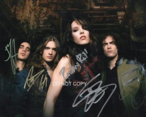 halestorm band reprint signed autographed photo #2 lzzy