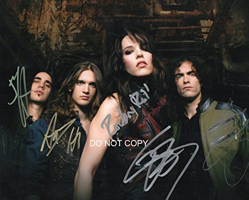 Halestorm band reprint signed autographed photo #2 Lzzy