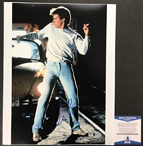 REN McCORMICK!!! Kevin Bacon Signed FOOTLOOSE 11x14 Photo #3 Beckett BAS