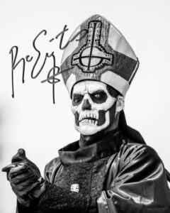 ghost b.c. swedish metal band papa emeritus ii reprint signed photo rp #2