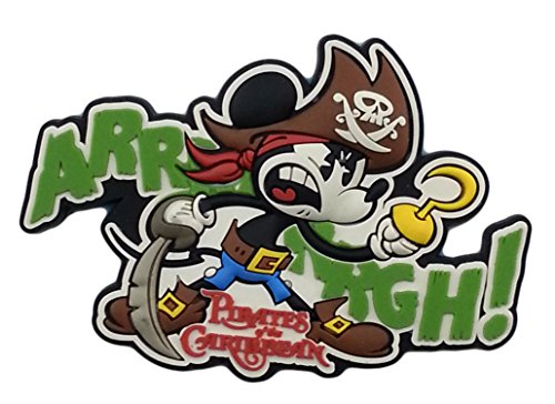 Disney Parks Magnet - Pirates Of The Caribbean Mickey - ARRRGH!