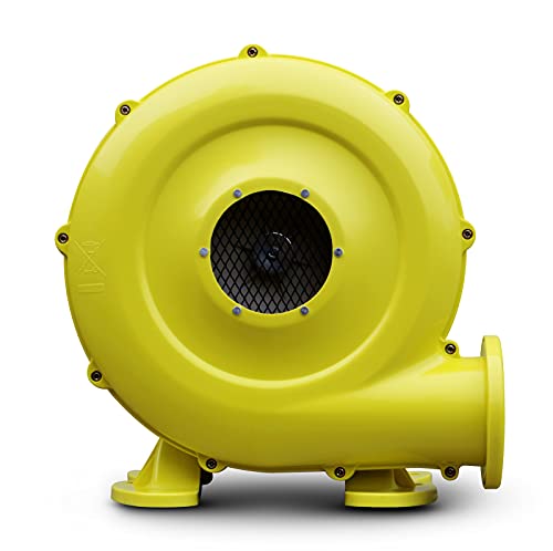 TKLoop 750W 1.0HP Air Blower for Inflatable, Pump Fan Commercial Inflatable Bouncer Blower, Perfect for Inflatable Water Bounce House, Jumper, Bouncy Castle