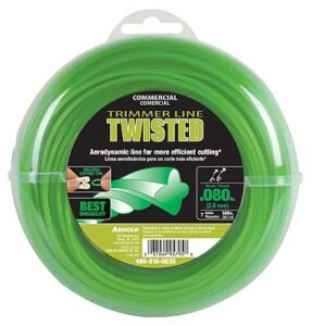 arnold trimline .080-inch x 140-foot commercial twisted trimmer line
