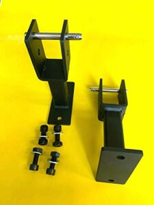 lockable weed-eater trimmer rack holder carrier mount 7″ tall