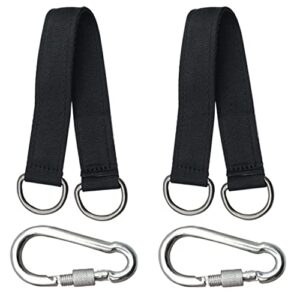 tree swing straps, 2 pcs 440 lbs heavy duty hanging strap with lock snap carabiner hook for hammock plank weight pulley punching bag