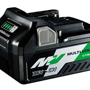 Metabo HPT MultiVolt Battery | 36V/18V, 2.5Ah/5.0Ah, Lithium Ion, Slide Style | 371751M