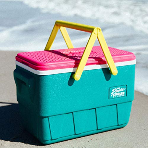 Igloo Retro Jade 25 Qt Lunch Picnic Basket Cooler