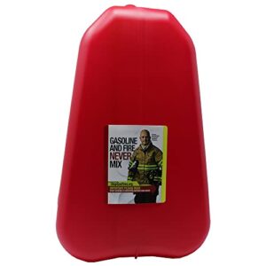 GARAGE BOSS GB351 Briggs and Stratton Press 'N Pour Gas Can, 5 gallon, Red