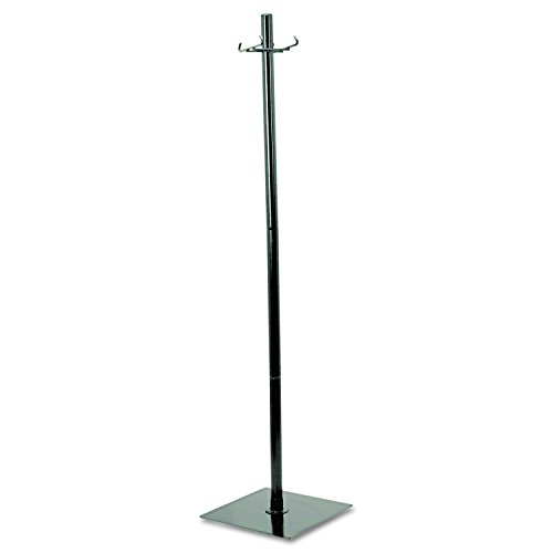 Tatco Wet Umbrella Stand, 10 Width x 40 Height, Powder Coated Steel, Black (57019)