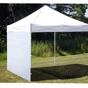 Ontheway Sunwall for 10x10 Pop up Canopy, Instant Canopy Tent Sidewall, 1 Pack Sidewall Only (White)