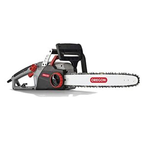 oregon cs1500 18-inch 15 amp self-sharpening corded electric chainsaw, with integrated self-sharpening system (powersharp), 2-year warranty, 120v