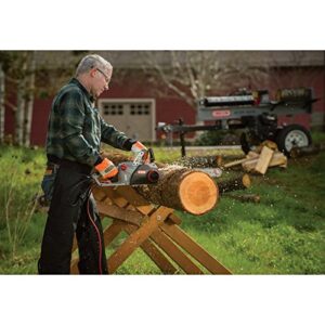 Oregon CS1500 18-inch 15 Amp Self-Sharpening Corded Electric Chainsaw, with Integrated Self-Sharpening System (PowerSharp), 2-Year Warranty, 120V