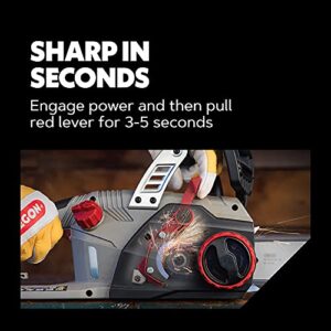 Oregon CS1500 18-inch 15 Amp Self-Sharpening Corded Electric Chainsaw, with Integrated Self-Sharpening System (PowerSharp), 2-Year Warranty, 120V
