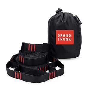 grand trunk tree trunk straps – hammock suspension system with colorful adjustable hammock straps