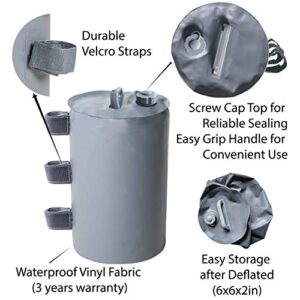 ABCCANOPY Canopy Water Weights Bag, 88LB (Gray)