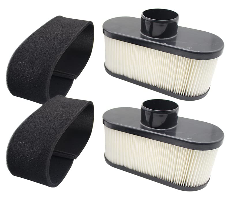 Fullas 2 Pack Air Filter Pre Filter Compatible with Kawasaki 11013-0726 11013-0752 11013-7047 11013-7049 11029-0031 99999-0384