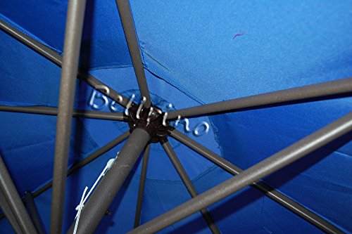 BELLRINO DECOR Replacement Royal Blue Strong & Thick Umbrella Canopy for 10ft 8 Ribs (Canopy Only)