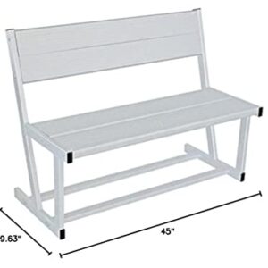 Extreme Max 3006.6641 Universal Aluminum Dock and Patio Bench