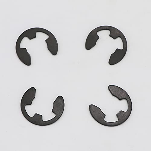 kipa Front Wheel Axle Hardware Kit Replacement for John Deere M143338 GX21931 R27434 Z9972H M123254 Hub Caps Thrust Washers E-Clips Pack-4