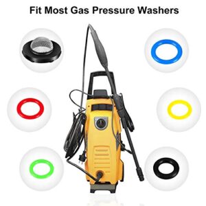 24 Pack O-Ring Power Pressure Washer Kit 6 Sizes for Power Pressure Washers, Pump, Hose, Gun, Wand and Lance