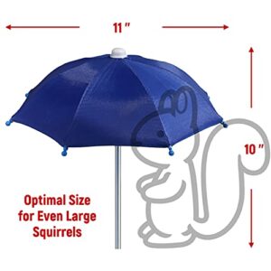 Replacement Mini Umbrella for COZYNUT Squirrel Feeder Picnic Table (Navy Blue)