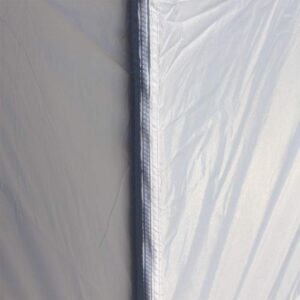 Impact Canopy 10-Foot Canopy Tent Wall Set, 1 Solid Sidewall and 1 Middle Zipper Sidewall Only, Black