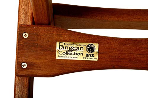 BYER OF MAINE, Pangean Tailgate Bundle, Small Table and Butterfy Chair, Natural