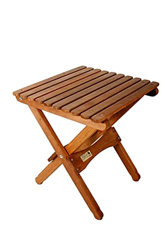 BYER OF MAINE, Pangean Tailgate Bundle, Small Table and Butterfy Chair, Natural