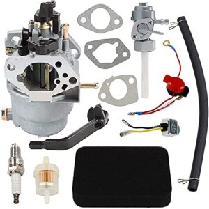 hpenp 0j58620157 carburetor for generac gp5000 gp5500 gp6500 5kw 5.5kw 6.5kw 389cc generator 0g8442a111 carb with air filter tune up kit