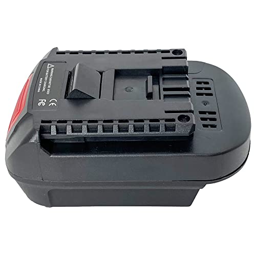 Battery Adapter for Bosch 18V Lithium-Ion Cordless Tool, Compatible with Dewalt 18V 20V Max/Milwakee M18 18V Li-ion Battery Convert to Bosch 18V Compact Lithium Battery BAT608 BAT609 BAT612 BAT618