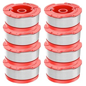 8Pcs String Trimmer Line Spool Replacement for Craftsman Weed Eater CMZST065 CMZST0653 CMCST900 CMESTA900 CMESTE920 CMCST98020 CMZST065 Grass Trimmer, Auto Feed 0.065 Trimmer Line Spool Parts