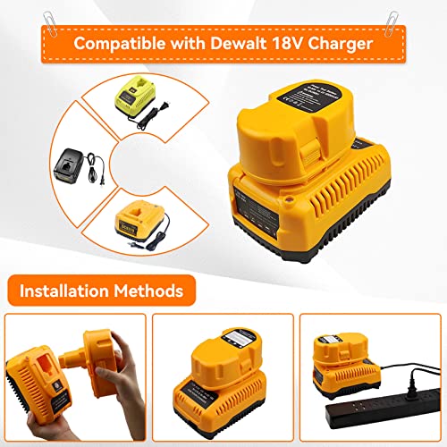 VINIDA 4000mAh Replacement for Dewalt 18V Battery DC9096 DC9099 DC9098 DW9099 DW9098 388683-12 651034-01 DE9039 DE9095 DE9096 DE9098 DW9096 DW9095 Batteries 2 Packs