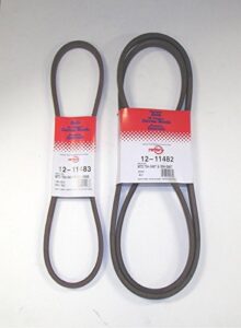 primary and secondary drive belts replaces 954-0468, 754-0468, 954-0467, 754-0467,