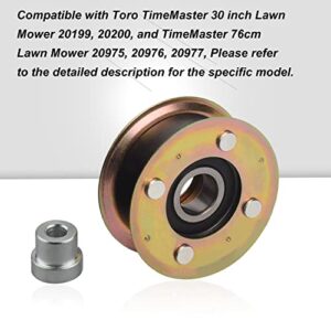 Karbay 131-4529 Pulley Kit 30", Compatible with Toro 131-4509, 125-2532, fits TimeMaster TurfMaster Lawn Mower