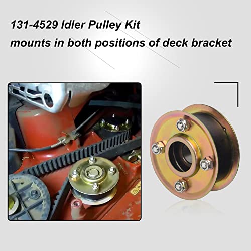 Karbay 131-4529 Pulley Kit 30", Compatible with Toro 131-4509, 125-2532, fits TimeMaster TurfMaster Lawn Mower