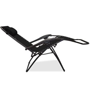 Caravan Sports Infinity Oversized Zero Gravity Chair, Black